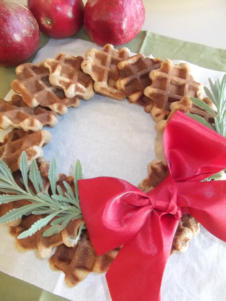 Whole Wheat Waffle Cookies