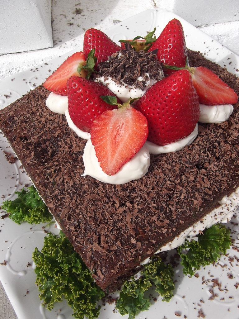 Vlada’s Chocolate Kale Cake